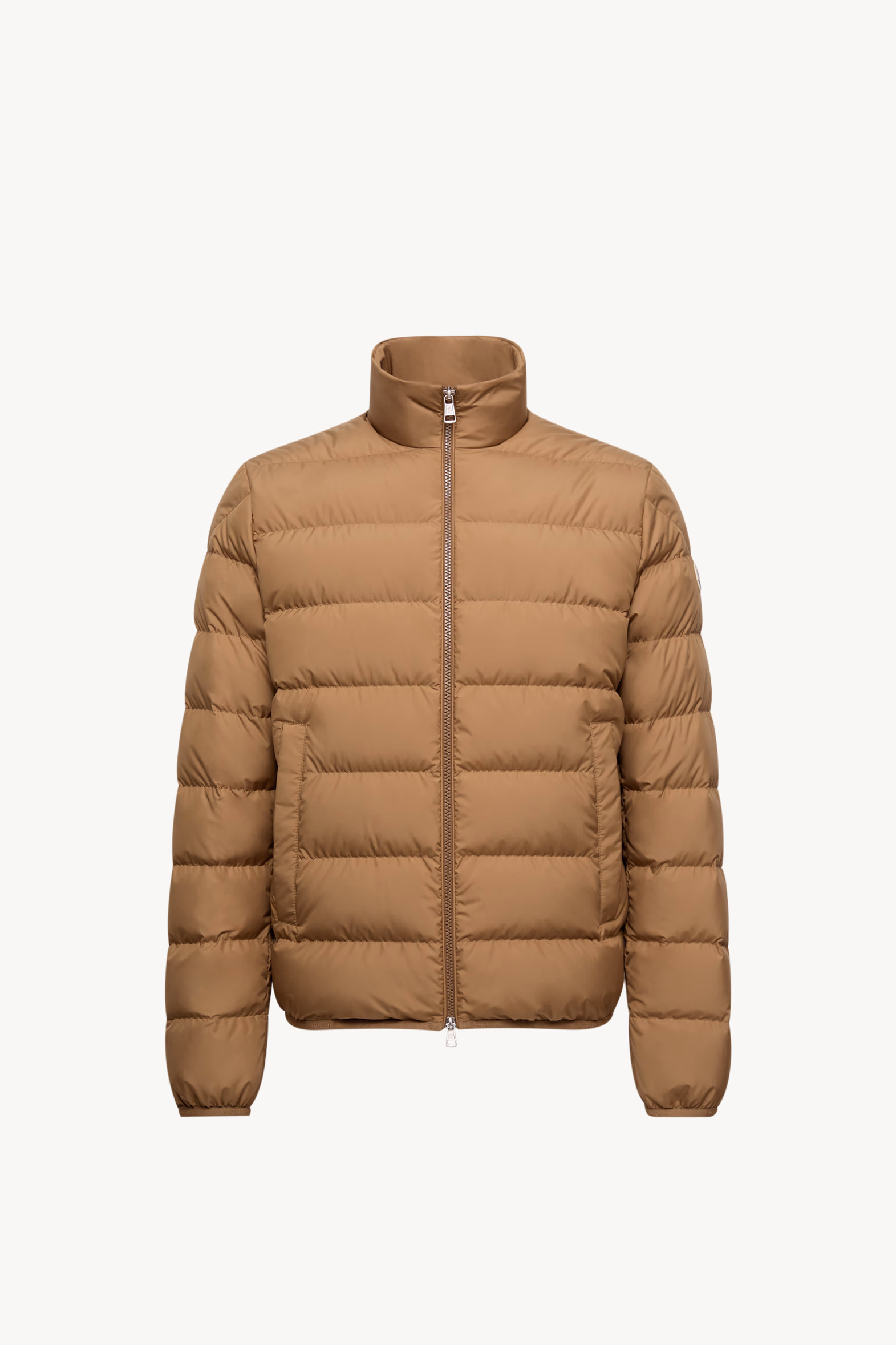 Baudinet Short Down Jacket Men Beige Moncler 2